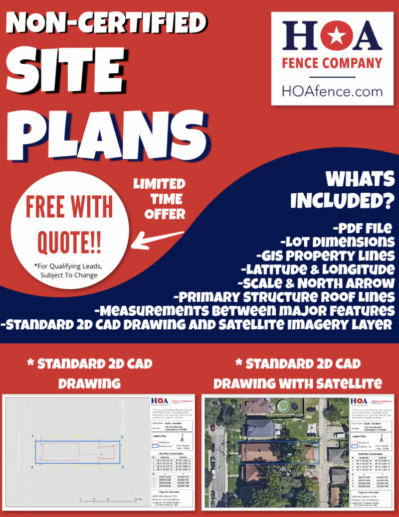 Non Certified Site Plans HOA Fence non-certified-site-plans-hoa-fence